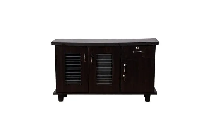 VIVDeal The Dark Window Stripes TV Unit